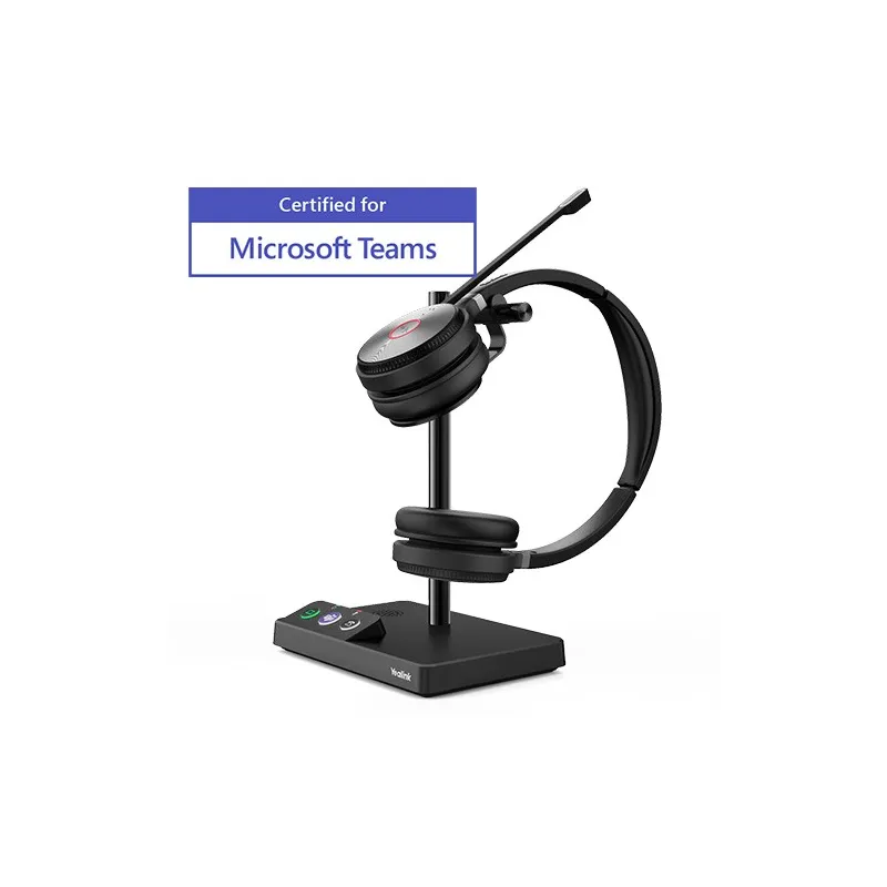 Yealink WH62 Dual Ms Teams cuffia cordless 2 USB