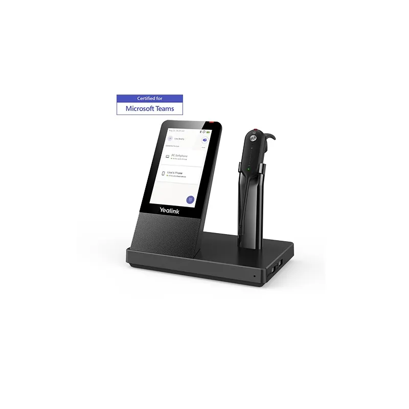 Yealink WH67 cuffia convertibile multiuso touchscreen