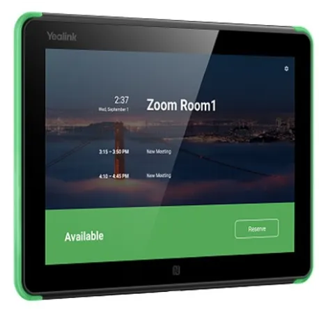 Yealink Room Panel Zoom gestione sale riunioni