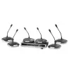 Microfoni per videoconferenza e sala consiliare con 6 basi Bosch CCS1000D