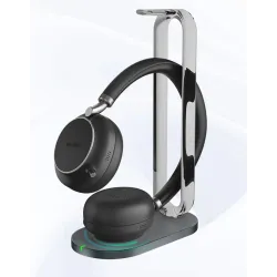 Yealink BH76 Teams USB-A with charging stand black