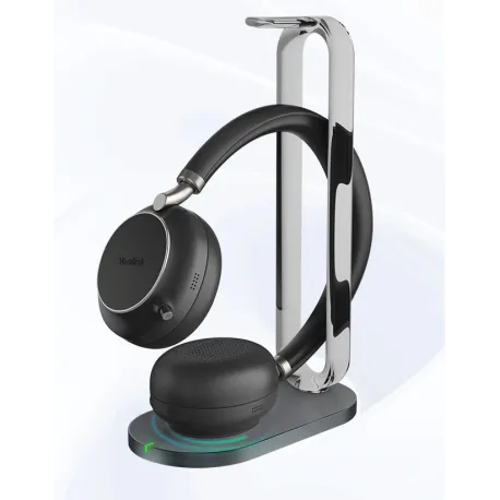 Yealink BH76 Teams USB-A with charging stand black
