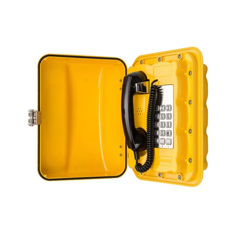 Telefono stagno IP66 per gallerie, barche, outdoor JWAT301