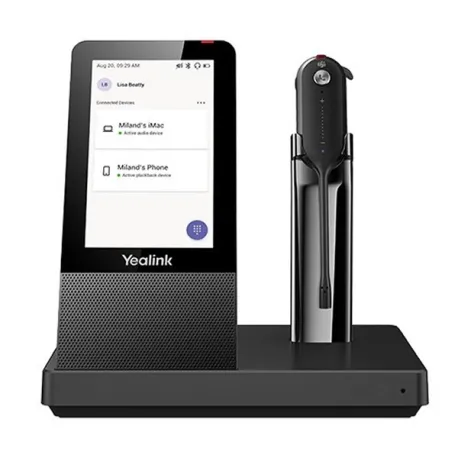 Yealink WH67 cuffia convertibile multiuso touchscreen