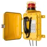 Telefono IP industriale stagno IP66 con avviso luminoso 