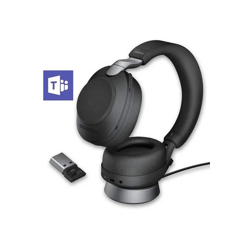 Jabra evolve2 85MS stereo con basetta di ricarica 28599-999-989