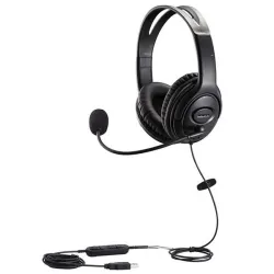 Cuffia USB-A stereo padiglioni grandi EZD-806