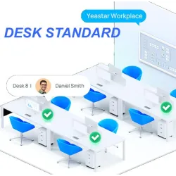 Yeastar Workplace Desk Standard prenotazione scrivania 1 anno