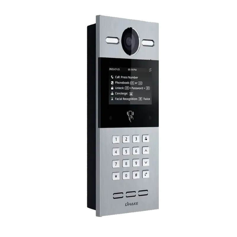Dnake S215/S Videocitofono IP display, tastiera, 3 relè