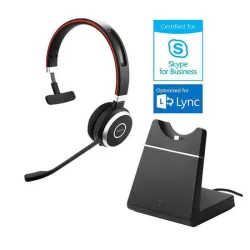 Jabra Evolve 65 serie SE, MS Mono con Sede di ricarica e Dongle USB