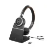 Jabra Evolve 65 SE MS Duo con base e Dongle USB