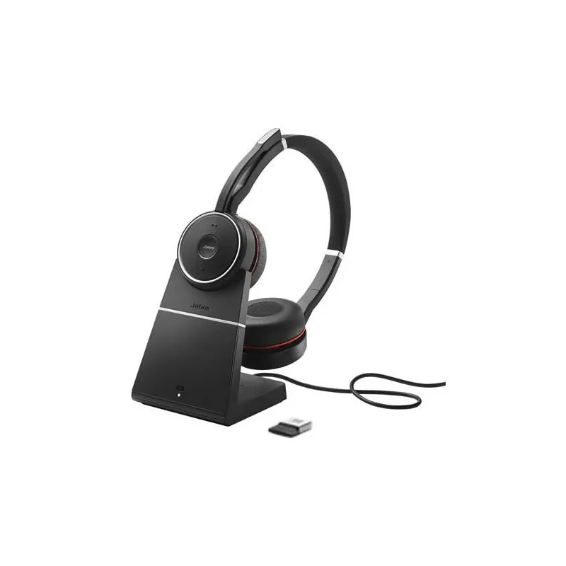 Jabra Evolve 75 SE UC stereo con base e dongle USB