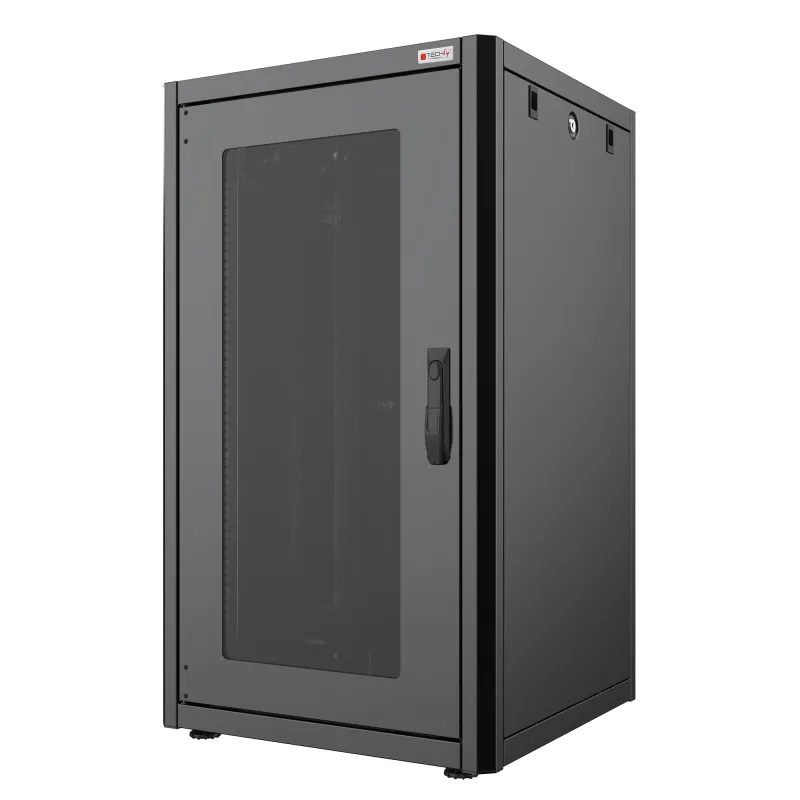Armadio Rack 19'' 600x600 16 Unit&agrave; Nero serie Easynet