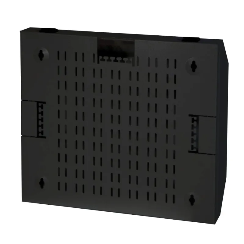 Armadio a muro 19'' 8 Unit&agrave; Nero