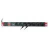 Multipresa da Rack 19'' 7 Posti con limitatore da sovratensioni   