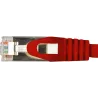 Cavo di Rete Patch in Rame Cat. 6A SFTP LSZH 0,25 m Rosso