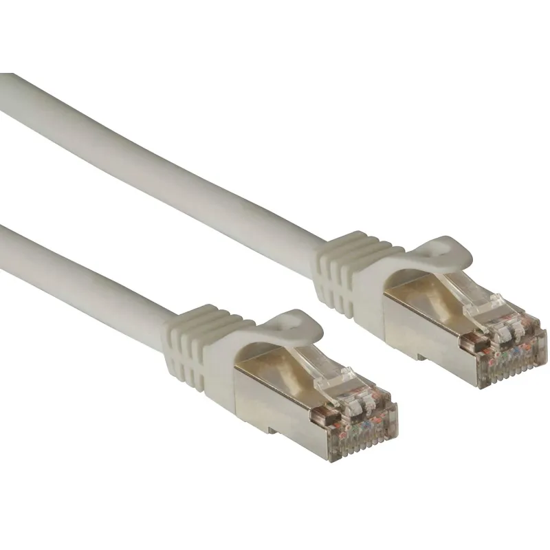 Cavo di Rete Patch in Rame Cat. 6A SFTP LSZH 0,5 m Grigio