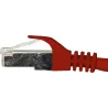 Cavo di Rete Patch in Rame Cat. 6A SFTP LSZH 0,5 m Rosso