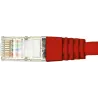 Cavo di Rete Patch in Rame Cat. 6A SFTP LSZH 0,5 m Rosso