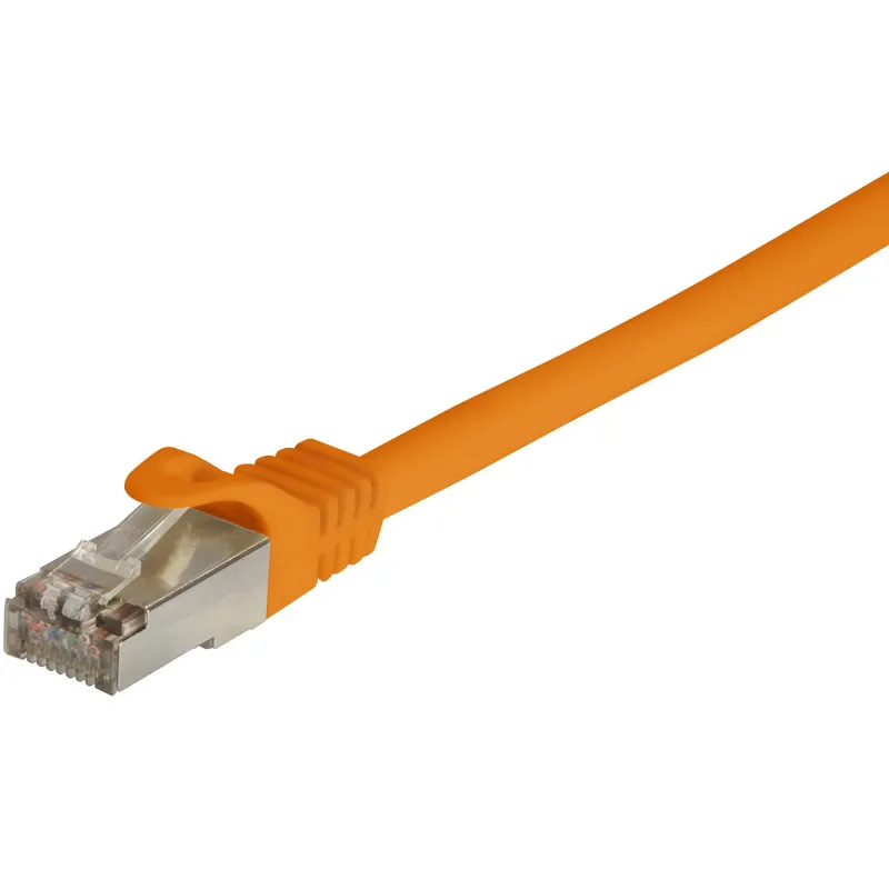 Cavo di Rete Patch in Rame Cat. 6A SFTP LSZH 1 m Arancione