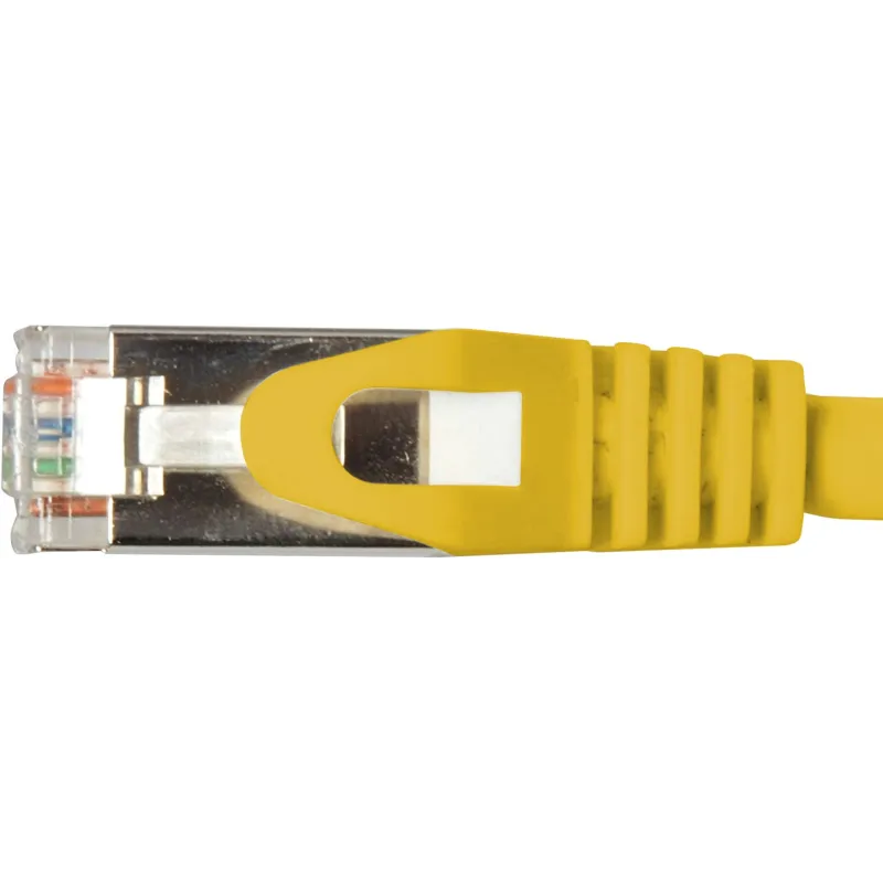 Cavo di Rete Patch in Rame Cat. 6A SFTP LSZH 1 m Giallo