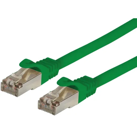 Cavo di Rete Patch in Rame Cat. 6A SFTP LSZH 2 m Verde