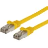 Cavo di Rete Patch in Rame Cat. 6A SFTP LSZH 2 m Giallo