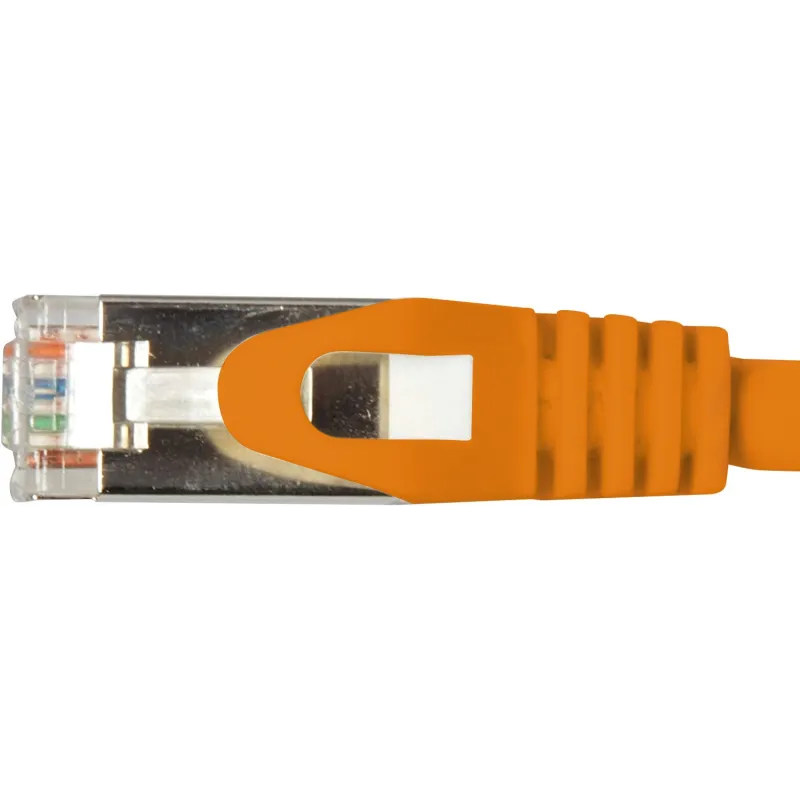 Cavo di Rete Patch in Rame Cat. 6A SFTP LSZH 2 m Arancione