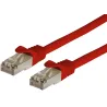 Cavo di Rete Patch in Rame Cat. 6A SFTP LSZH 3 m Rosso