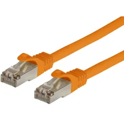 Cavo di Rete Patch in Rame Cat. 6A SFTP LSZH 5 m Arancione