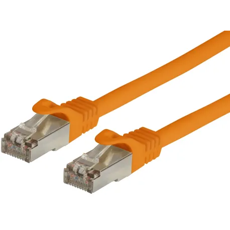 Cavo di Rete Patch in Rame Cat. 6A SFTP LSZH 5 m Arancione