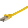 Cavo di Rete Patch in Rame Cat. 6A SFTP LSZH 5 m Giallo