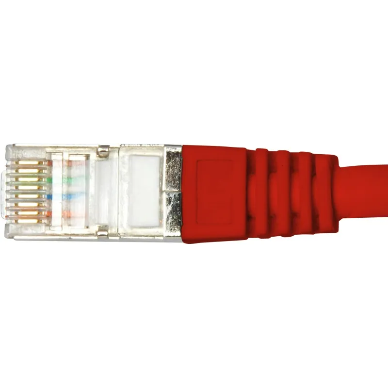 Cavo di Rete Patch in Rame Cat. 6A SFTP LSZH 15 m Rosso