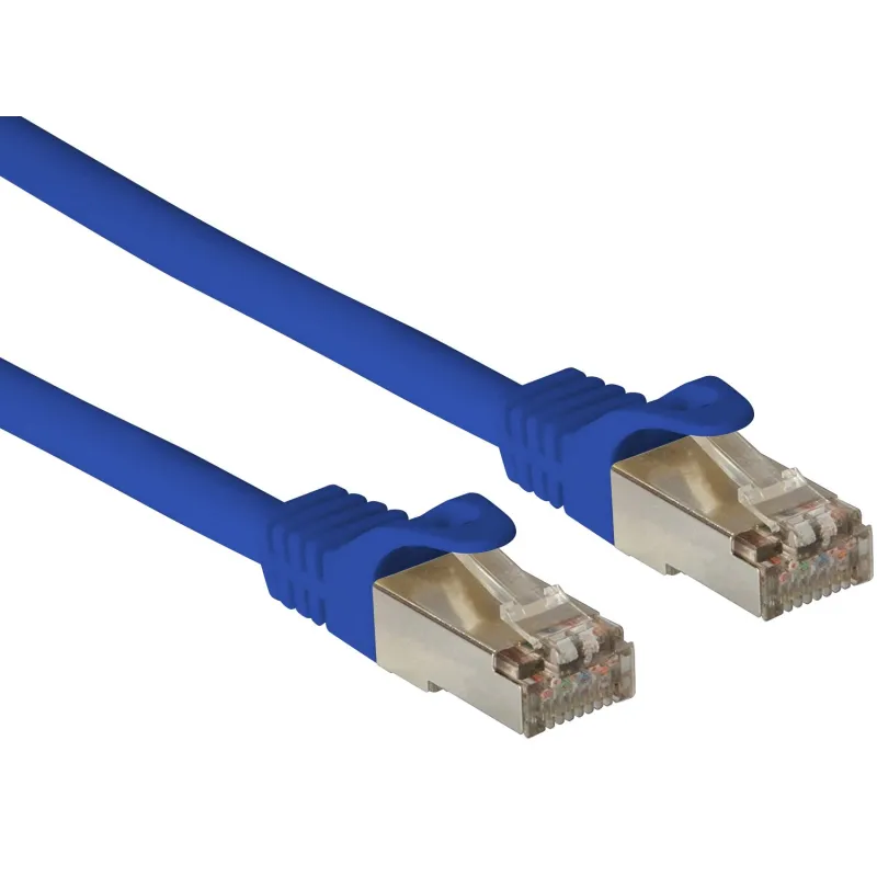 Cavo di Rete Patch in Rame Cat. 6A SFTP LSZH 20 m Blu