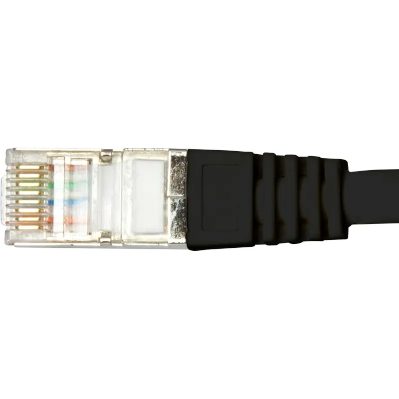 Cavo di Rete Patch in Rame Cat. 6A SFTP LSZH 30 m Nero