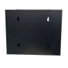 Armadio Rack 10'' a Muro 4 Unit&agrave; Pannelli Asportabili Nero