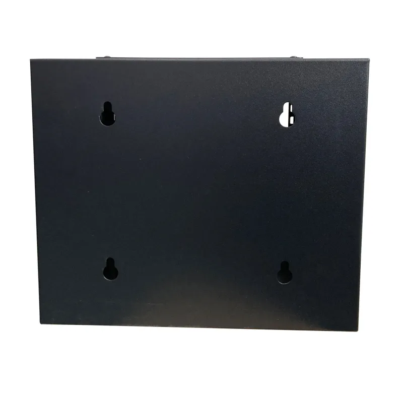 Armadio Rack 10'' a Muro 4 Unit&agrave; Pannelli Asportabili Nero