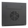 Armadio Rack 10'' a Muro 4 Unit&agrave; Pannelli Asportabili Nero