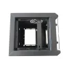 Armadio Rack 10'' a Muro 4 Unit&agrave; Pannelli Asportabili Nero