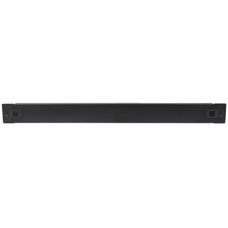  Pannello Cieco Toolless a Clip per Armadi Rack 19'' 1U Nero
