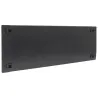 Pannello Cieco Toolless a Clip per Armadi Rack 19'' 4U Nero