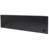Pannello Cieco Toolless a Clip per Armadi Rack 19'' 3U Nero