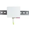 Scatola di connessione indoor FTTH per 4 fibre, 4 adattatori, IP20
