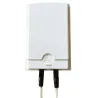 Scatola di Connessione Indoor FTTH per 2 fibre, 2 adattatori, IP20