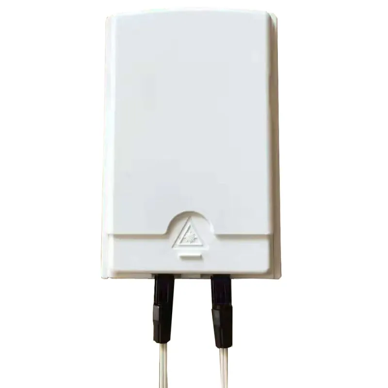 Scatola di Connessione Indoor FTTH per 2 fibre, 2 adattatori, IP20
