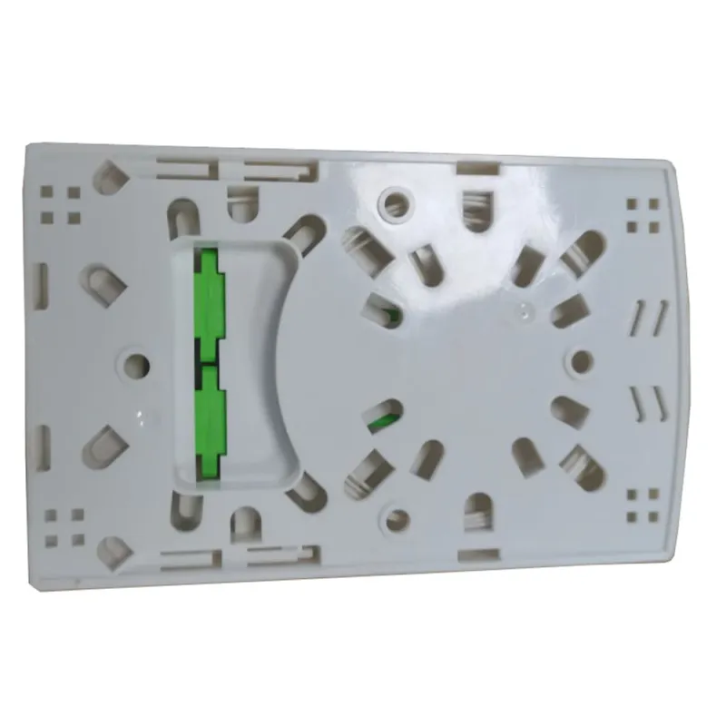Scatola di Connessione Indoor FTTH per 2 fibre, 2 adattatori, IP20