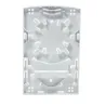 Scatola di Connessione Indoor FTTH per 2 fibre, 2 adattatori, IP20