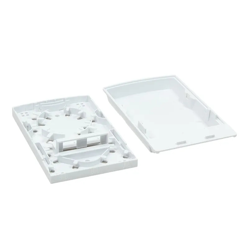 Scatola di Connessione Indoor FTTH per 2 fibre, 2 adattatori, IP20