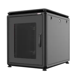 Armadio Server Rack 19'' 600x1000 12 Unit&agrave; Nero da sotto-scrivania serie Evolution 
