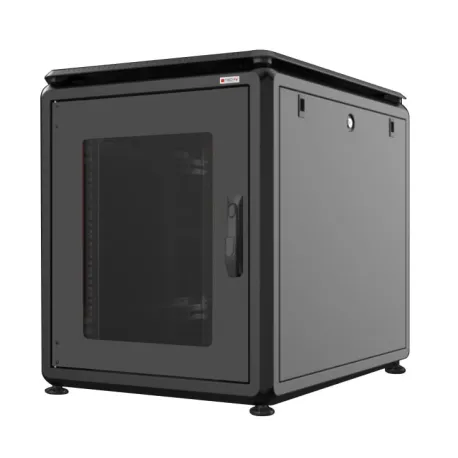 Armadio Server Rack 19'' 600x1000 12 Unit&agrave; Nero da sotto-scrivania serie Evolution 